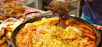 Paella de mariscos